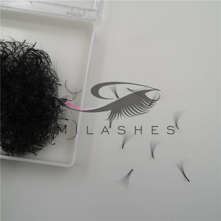 Wholesale 5D 0.07 mm loose premade fans eyelash extensions-V